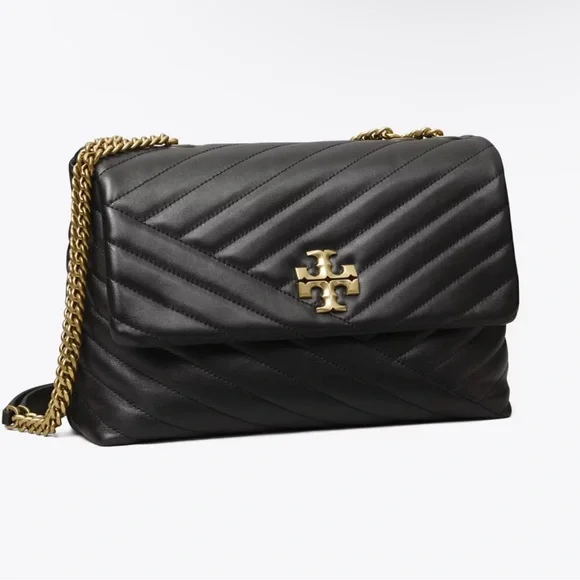 Tory Burch Kira Chevron Convertible Purse/ Bag - Picture 14 of 16